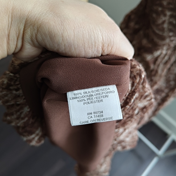 Mahogany BCBGMaxAzria Dress nwt - Picture 4 of 10